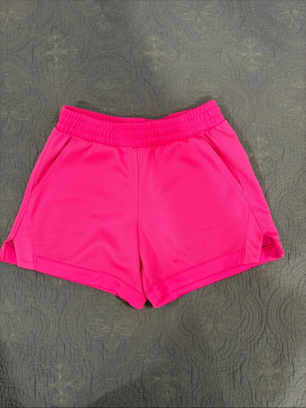 3/$10 Girls small Hot Pink Athletic Mesh Shorts